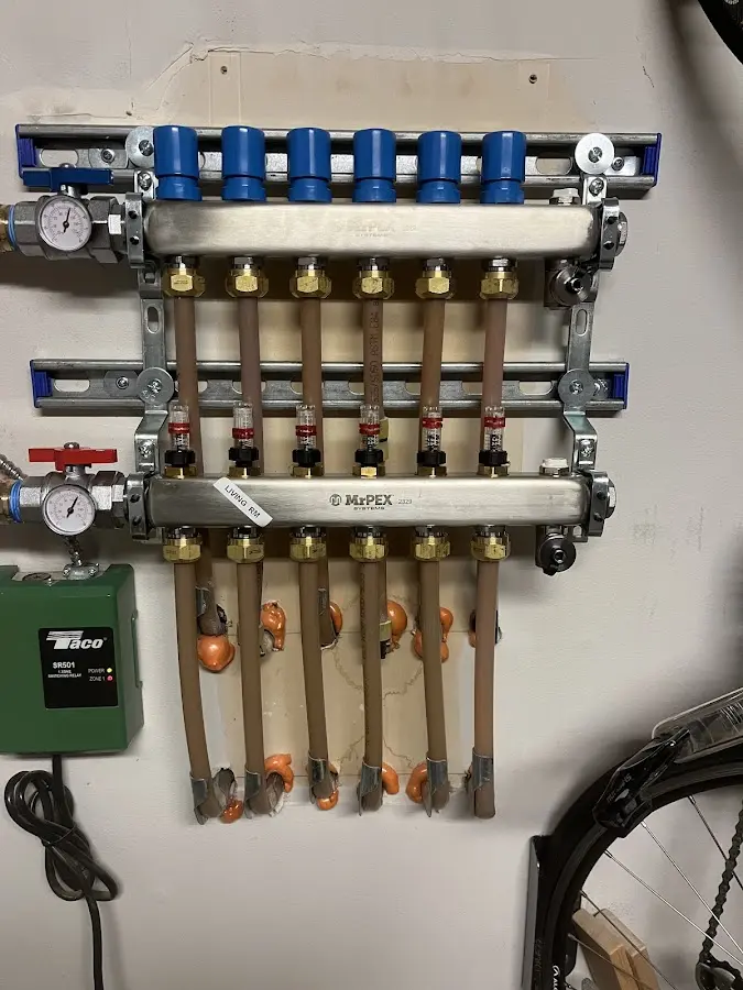 Plumber performing Leak Detection at a residential property in Monroe